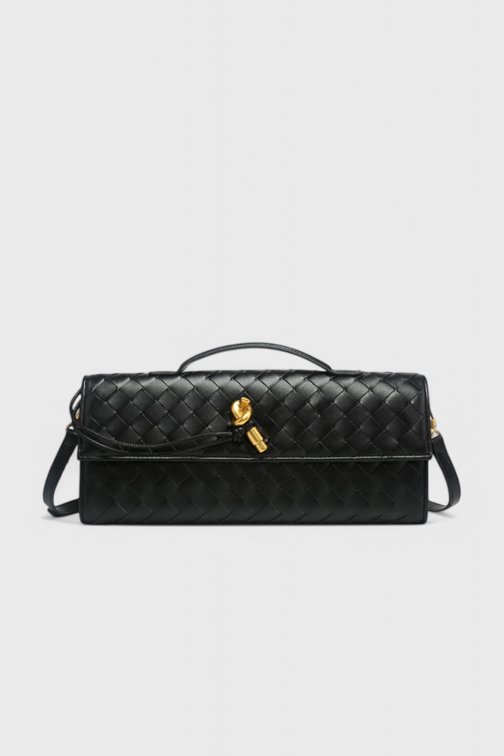 Melanie™ | Pochette à nœud doré