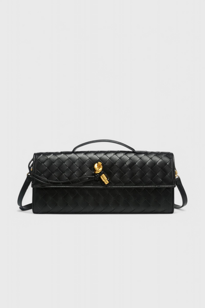 Melanie™ | Pochette à nœud doré