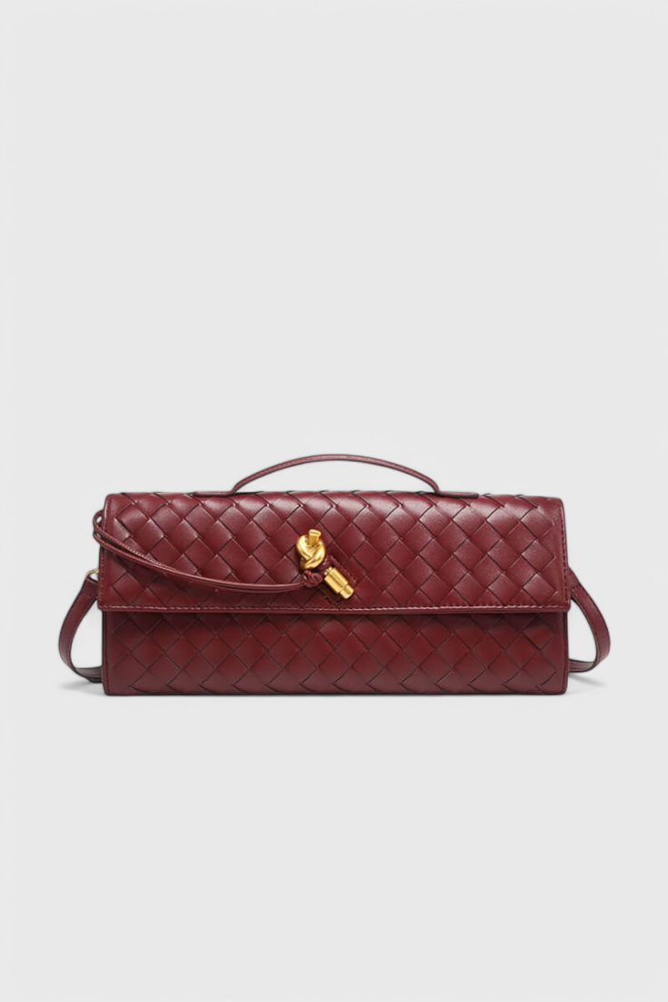 Melanie™ | Pochette à nœud doré
