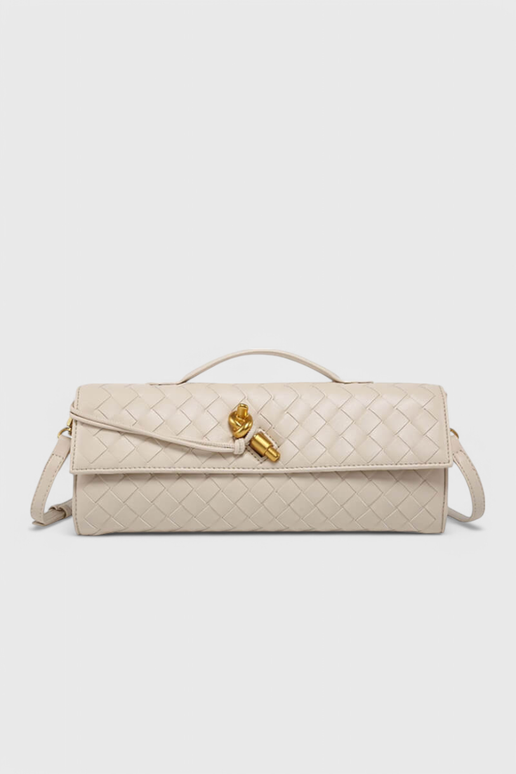 Melanie™ | Pochette à nœud doré