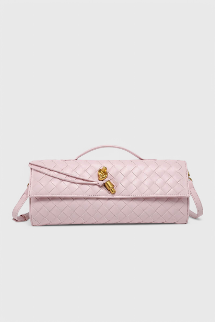 Melanie™ | Pochette à nœud doré