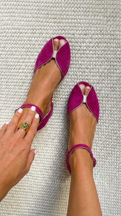 Olivia | Sandales Élégantes Couleur Sauge