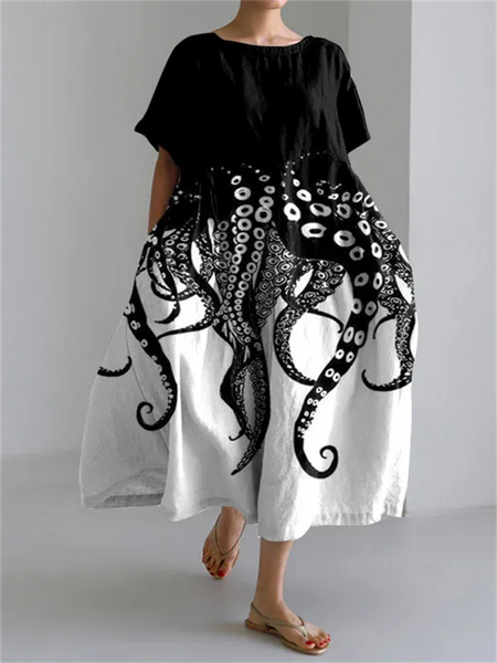 Robe d'Été Fleurie Valeno