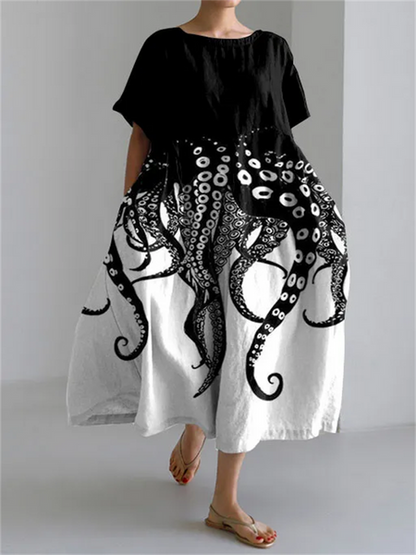 Robe d'Été Fleurie Valeno