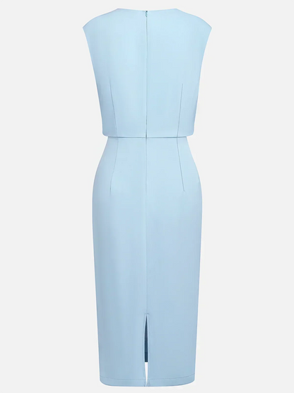 Robe Élégante Elvira en Taffetas de Luxe – Maison de Lune