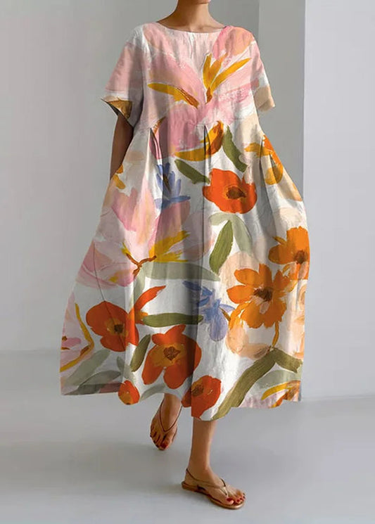 Robe d'Été Fleurie Rosanna