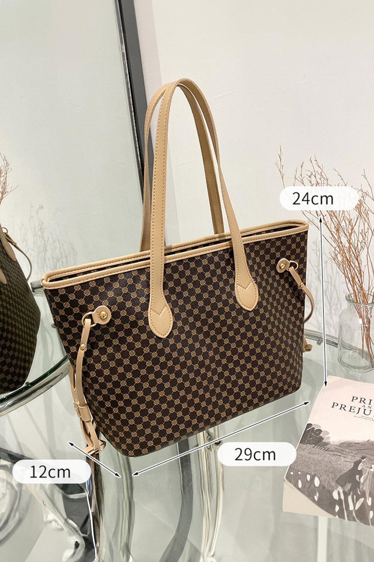 Brisa™ | Sac à bandoulière en cuir végétal imprimé