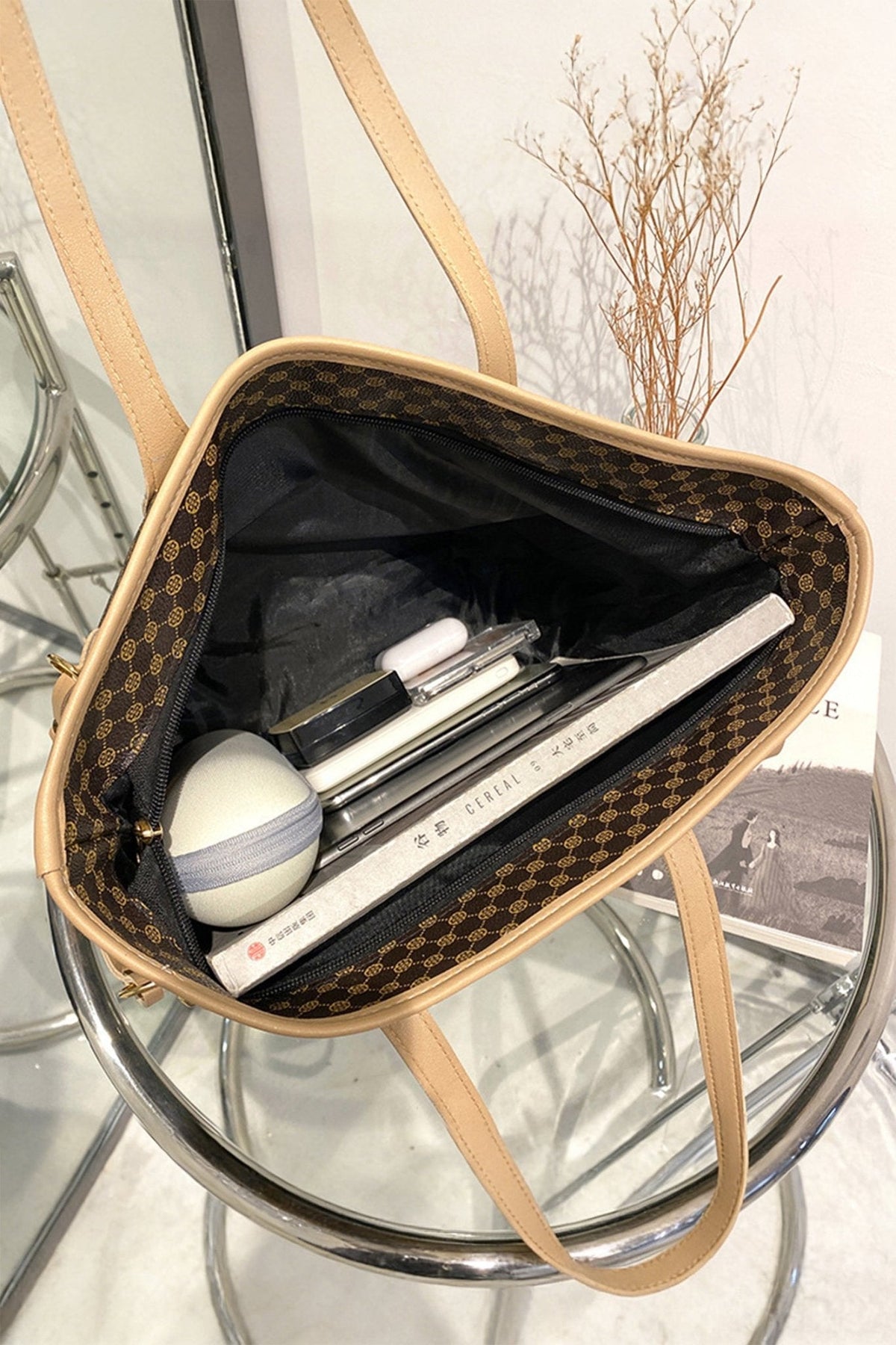 Brisa™ | Sac à bandoulière en cuir végétal imprimé