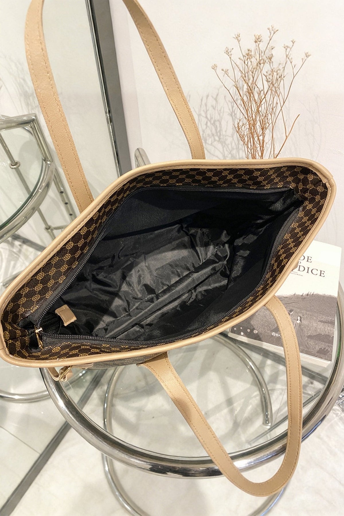 Brisa™ | Sac à bandoulière en cuir végétal imprimé
