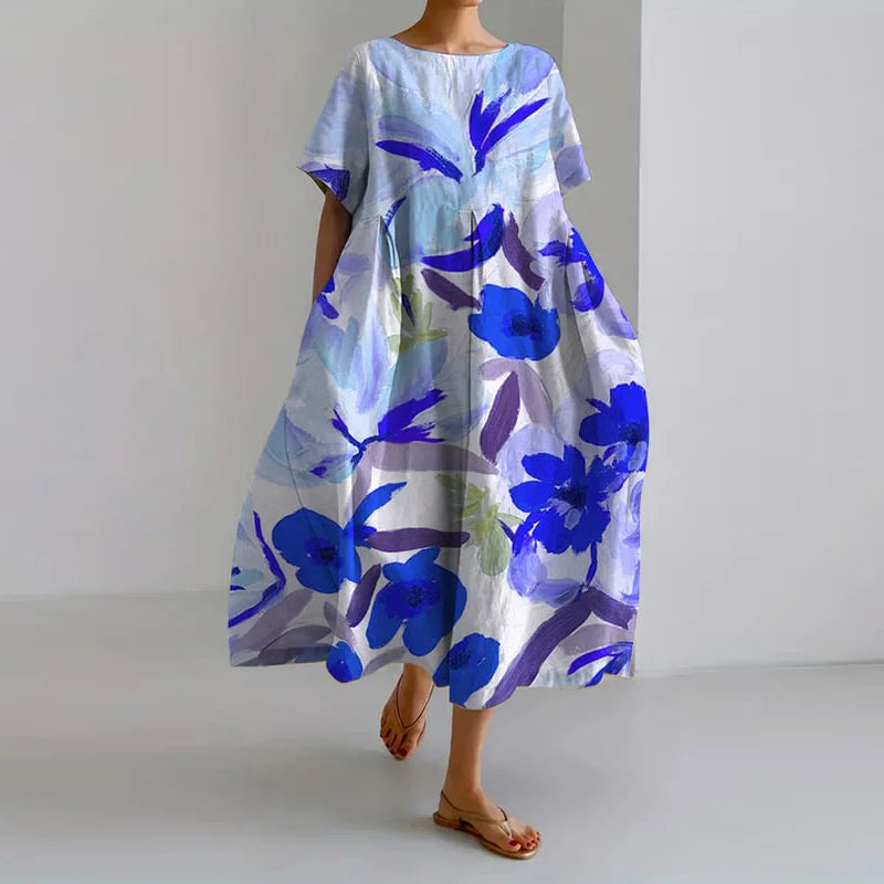 Robe d'Été Fleurie Rosanna