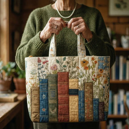 Sac Artisanal Matelassé | Livres et Fleurs