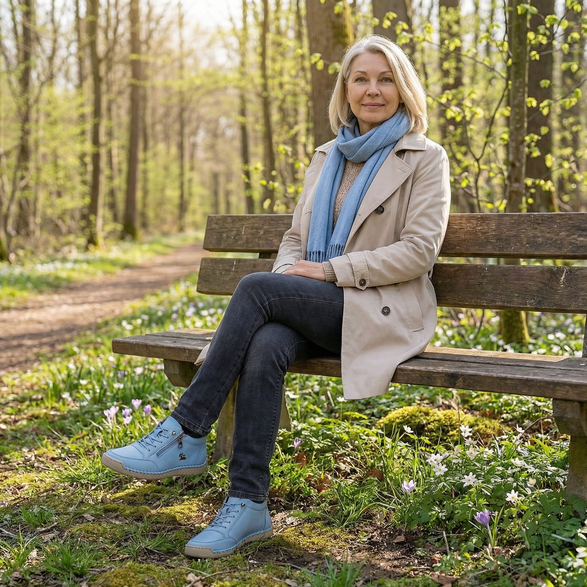 Noemi | Sneakers Orthopédiques à Fermeture Éclair