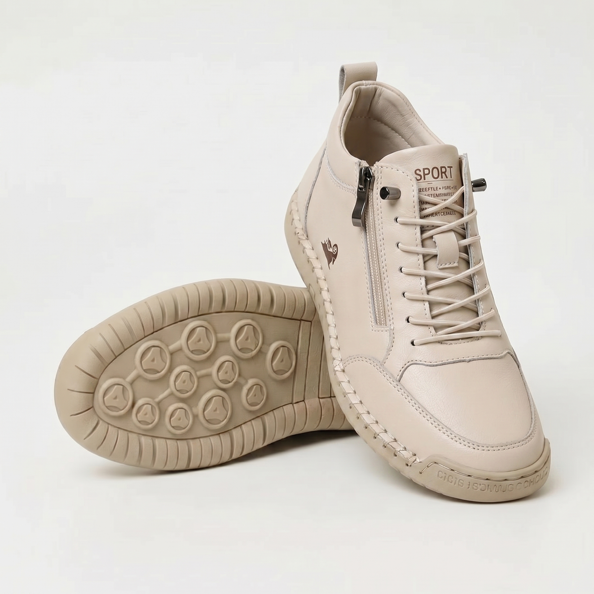 Noemi | Sneakers Orthopédiques à Fermeture Éclair