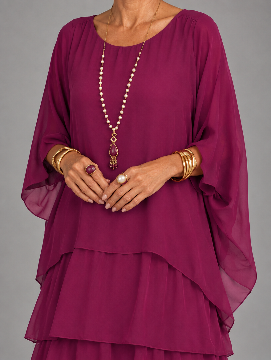 Lara™ | Robe Longue Fluide Élégante