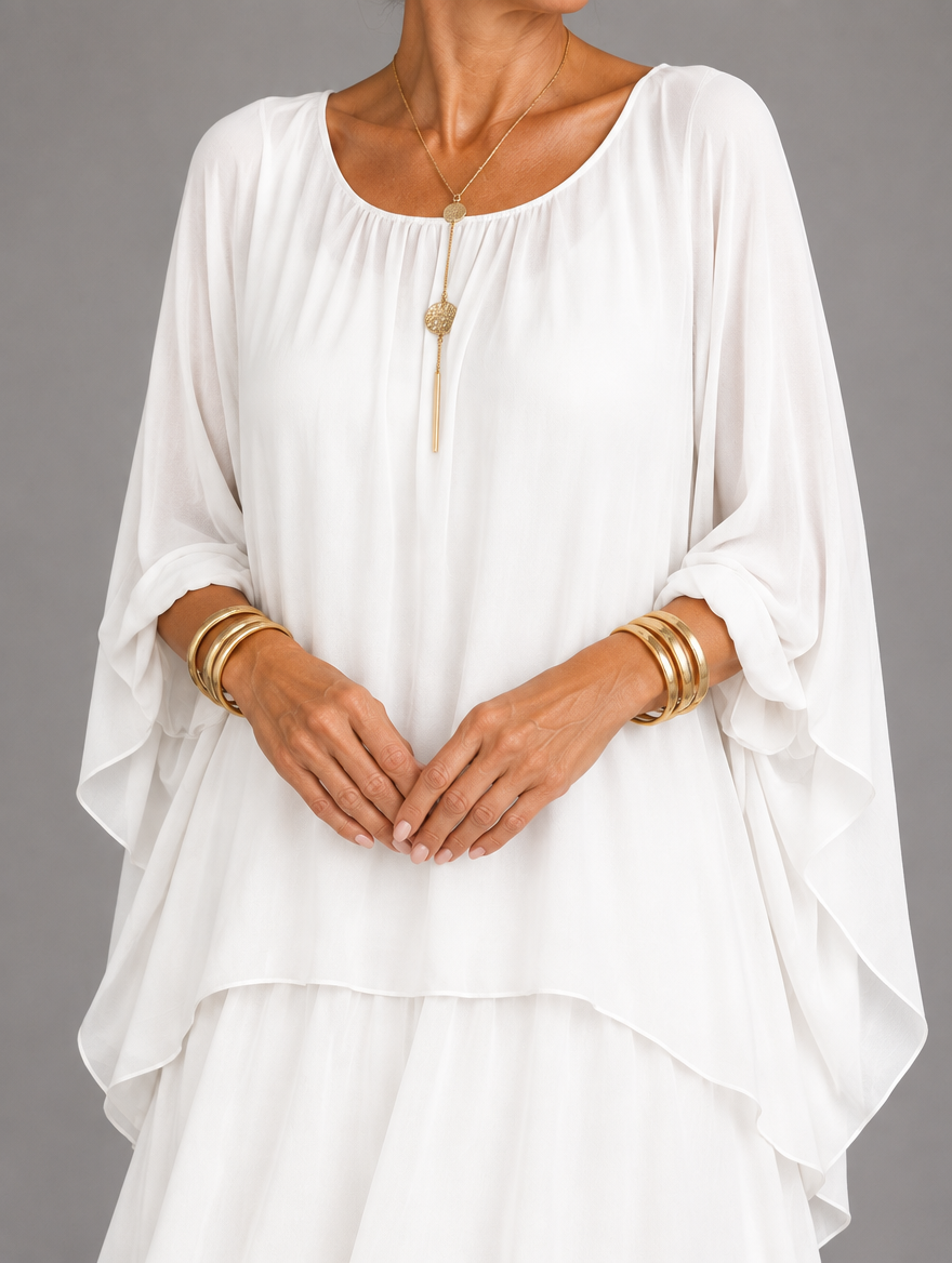 Lara™ | Robe Longue Fluide Élégante