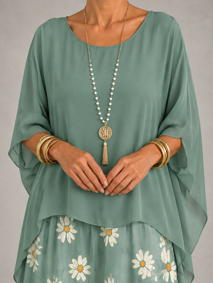 Lara™ | Robe Longue Fluide Élégante