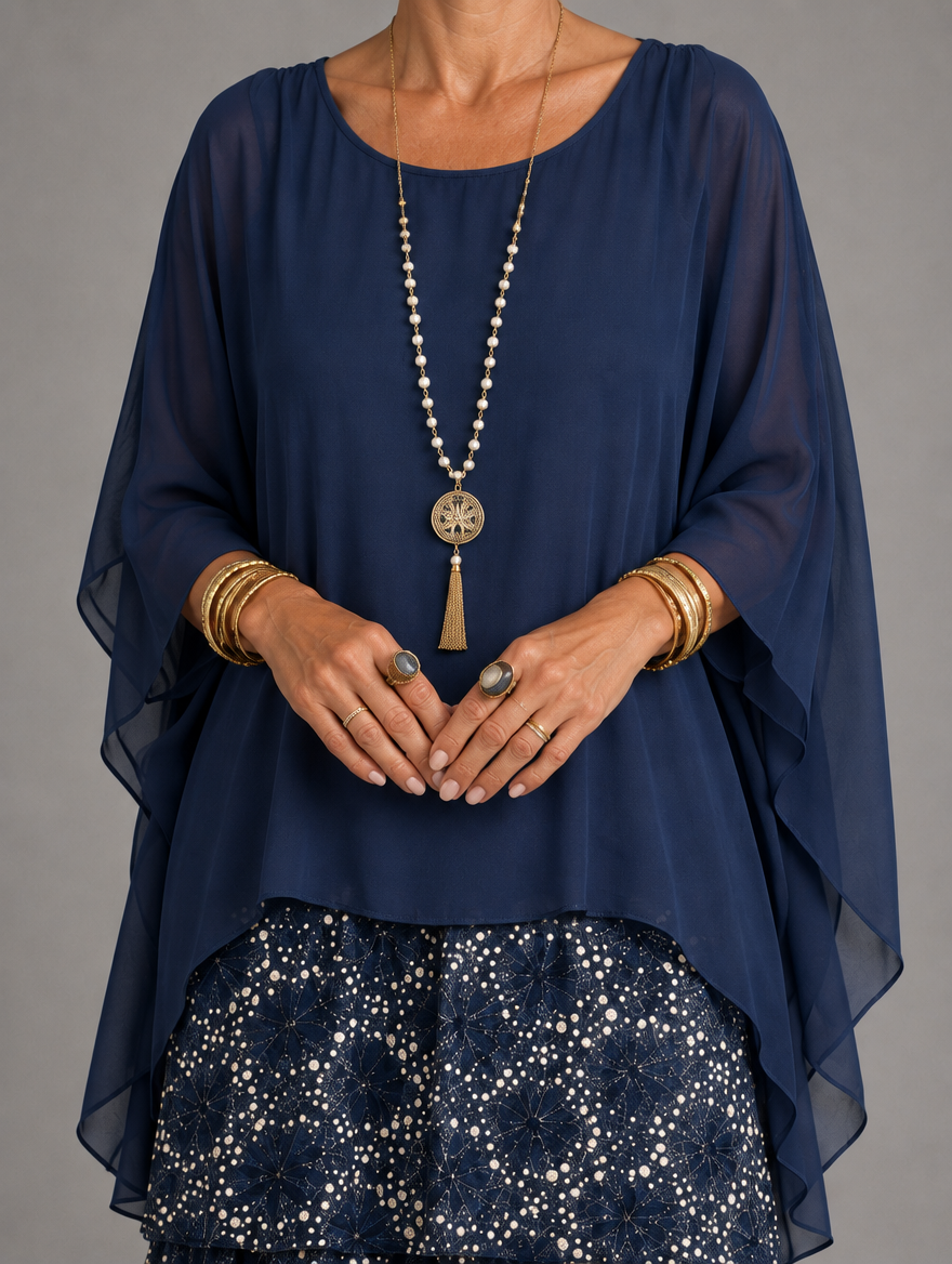 Lara™ | Robe Longue Fluide Élégante
