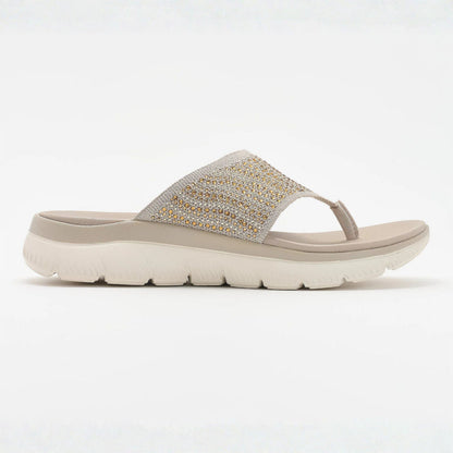 LIORA™ | Sandales à lanières en maille cristalline, confortables, pour femme