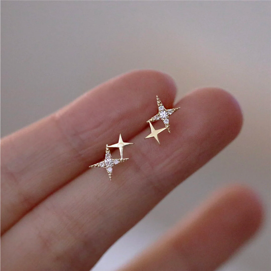 Manuela — Boucles d'Oreilles Étoile Brillante