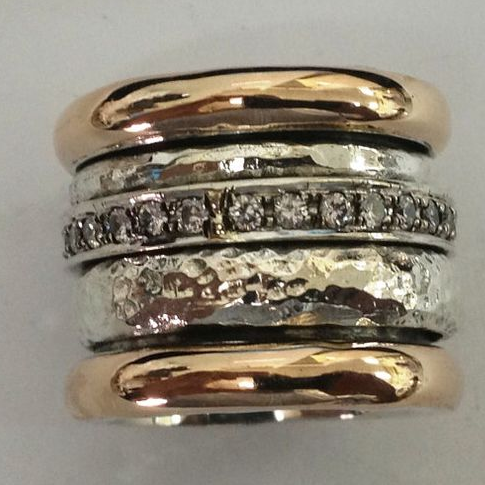 Yolanda — Bague Vintage Martelée