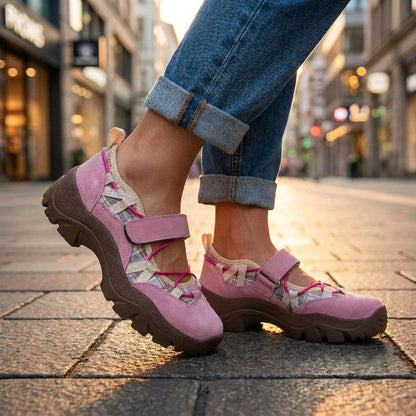 Chiara | Chaussures de Marche Confortables en Daim