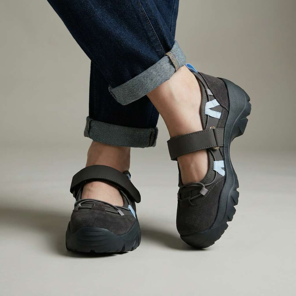 Chiara | Chaussures de Marche Confortables en Daim