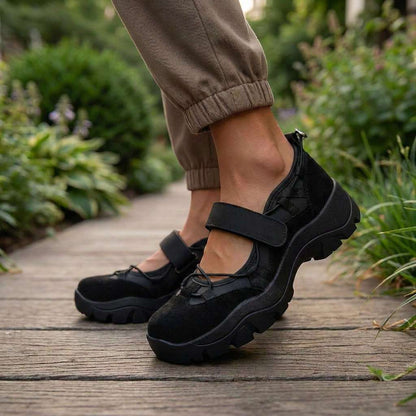 Chiara | Chaussures de Marche Confortables en Daim