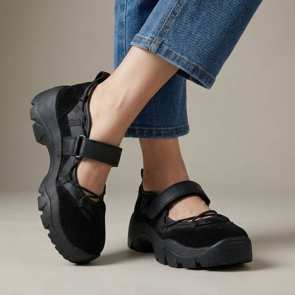 Chiara | Chaussures de Marche Confortables en Daim