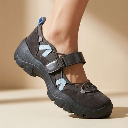 Chiara | Chaussures de Marche Confortables en Daim