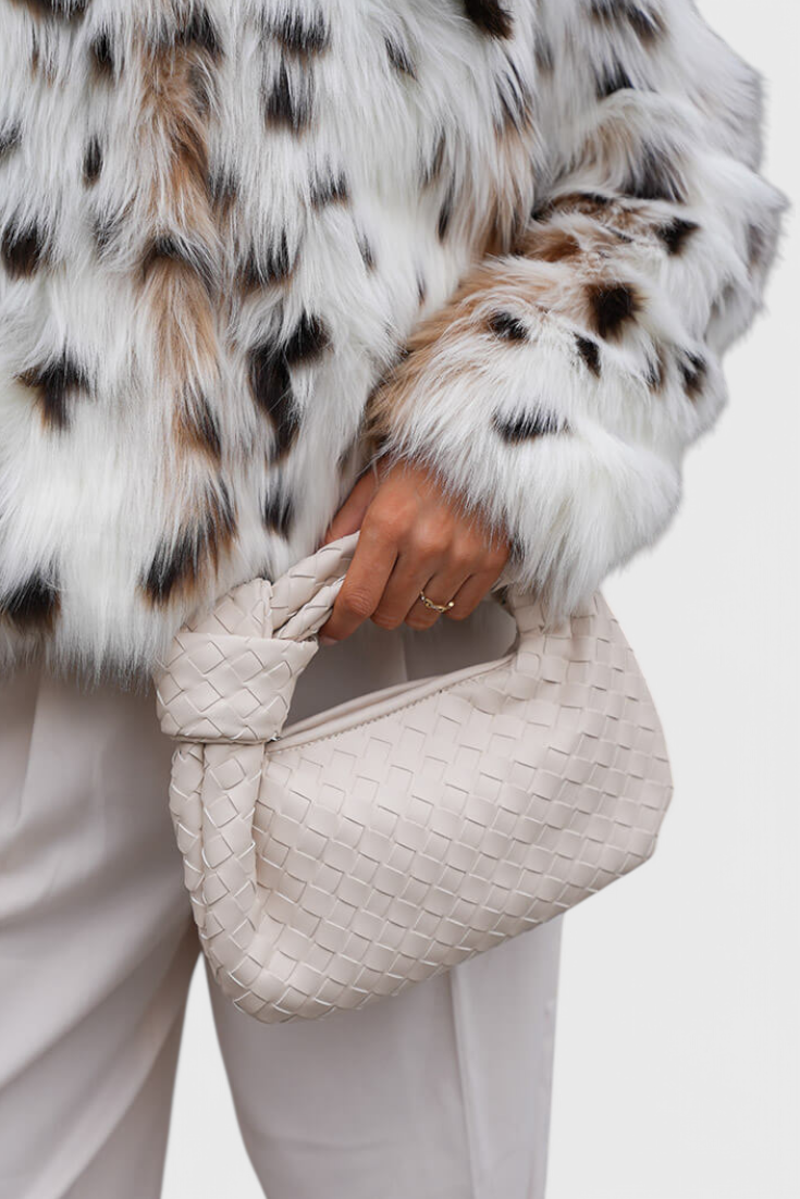 Sage™ | Mini sac satchel tissé