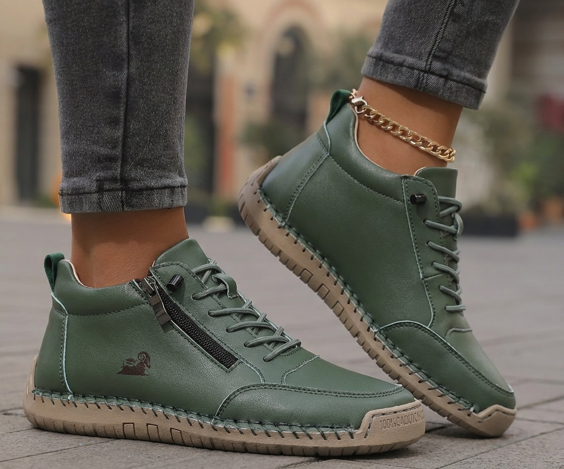Noemi | Sneakers Orthopédiques à Fermeture Éclair