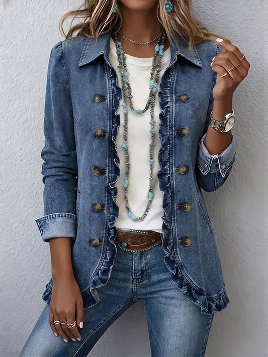 Rose | Veste à Volants