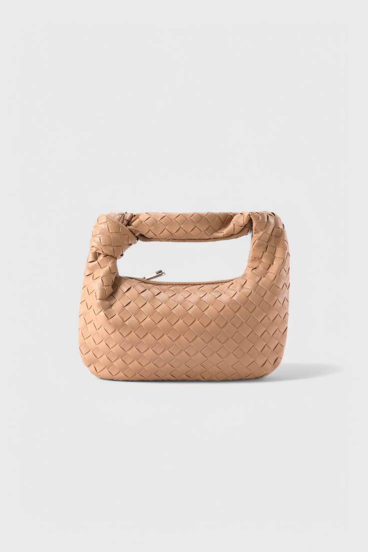 Sage™ | Mini sac satchel tissé