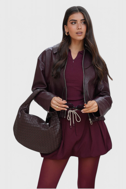 Lila™ | Sac tissé à détails noués